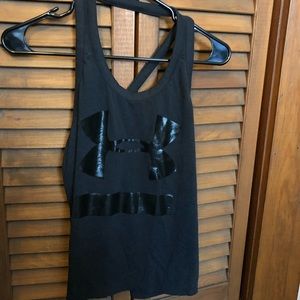 Black under armor tank top
